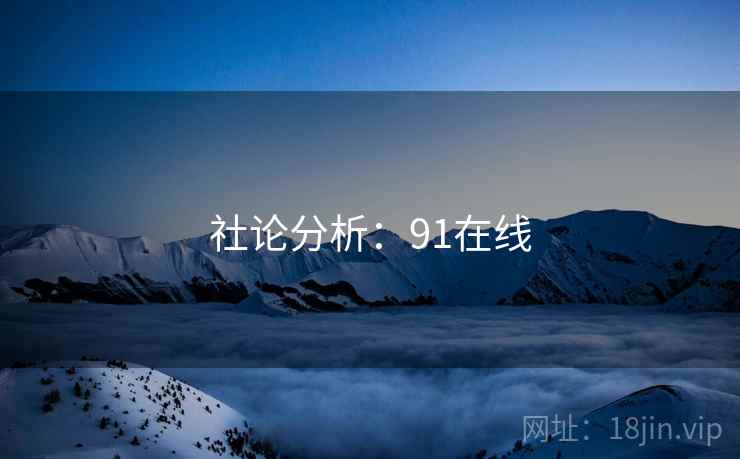 社论分析：91在线